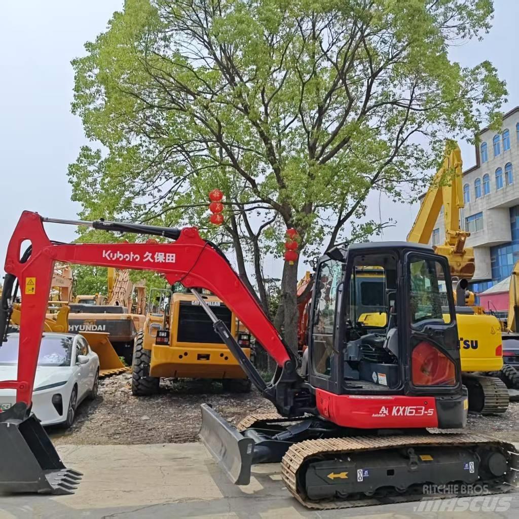 Kubota KX 163-5 Pásová rýpadla