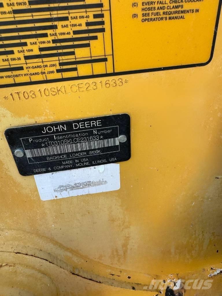 John Deere 310 SK Rýpadlo-nakladače