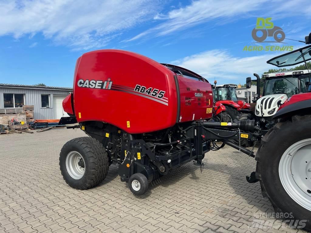 Case IH RB 455 Lis na válcové balíky