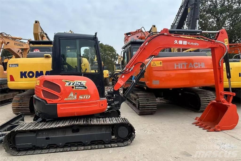 Kubota KX 155 Pásová rýpadla