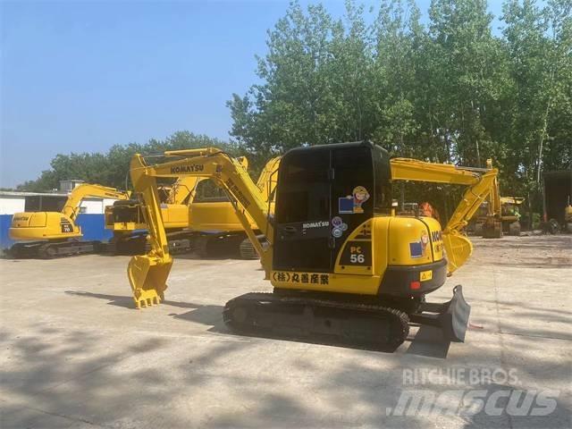 Komatsu PC 56 Pásová rýpadla