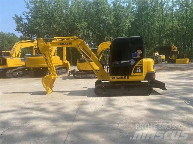 Komatsu PC 56 Pásová rýpadla