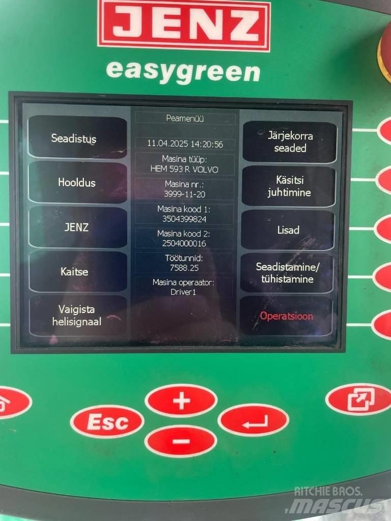 JENZ HEM 593 R Štěpkovače