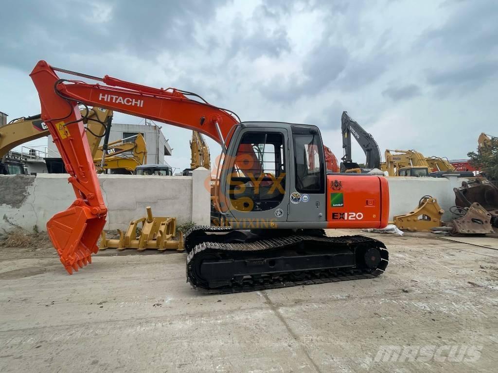 Hitachi EX 120 Pásová rýpadla
