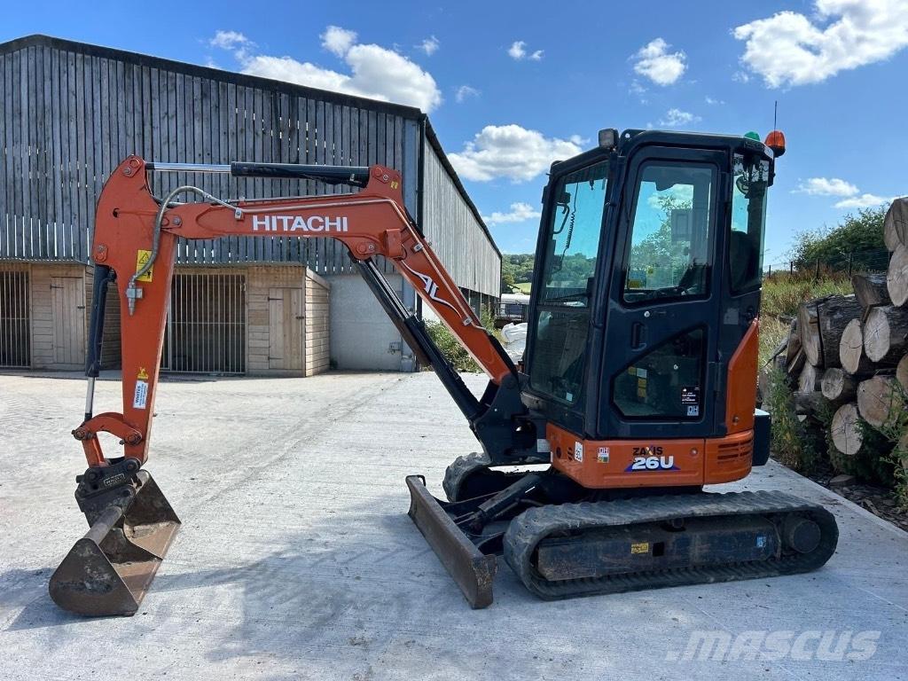 Hitachi ZX 26 U-6 Mini rýpadla < 7t