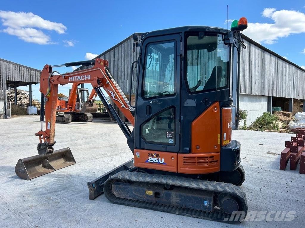 Hitachi ZX 26 U-6 Mini rýpadla < 7t