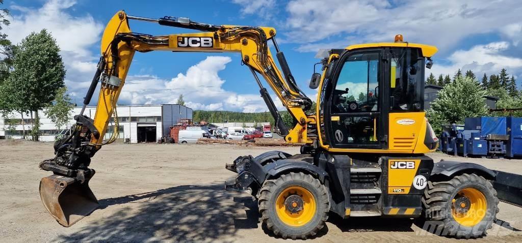 JCB Hydradig 110W Kolová rýpadla