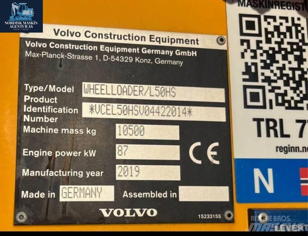 Volvo L 50 HS Kolové nakladače