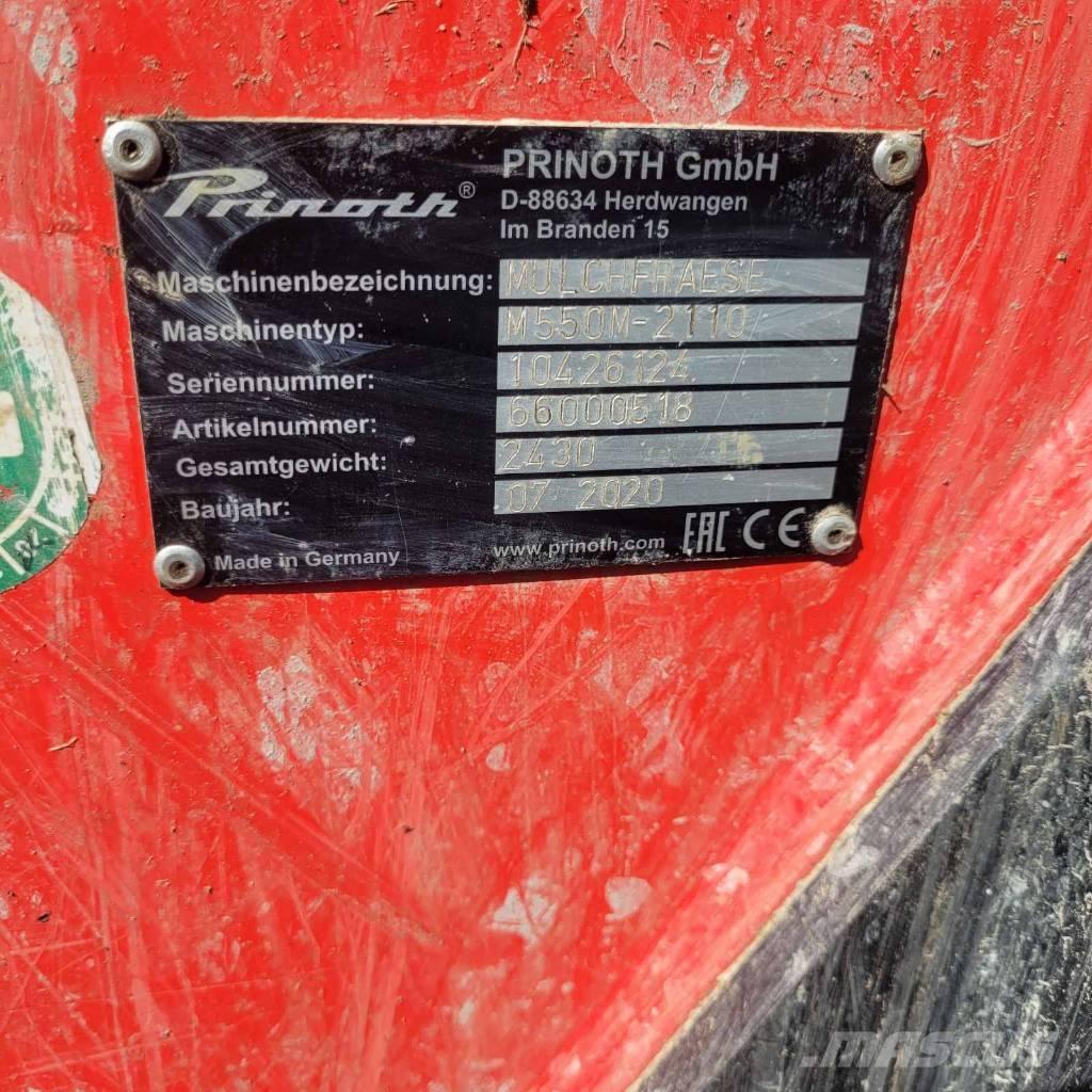 Prinoth Raptor 300r Lesní mulčovače