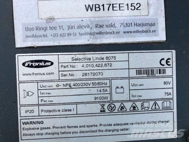 Linde E30/600HL/387 Akumulátorové vozíky