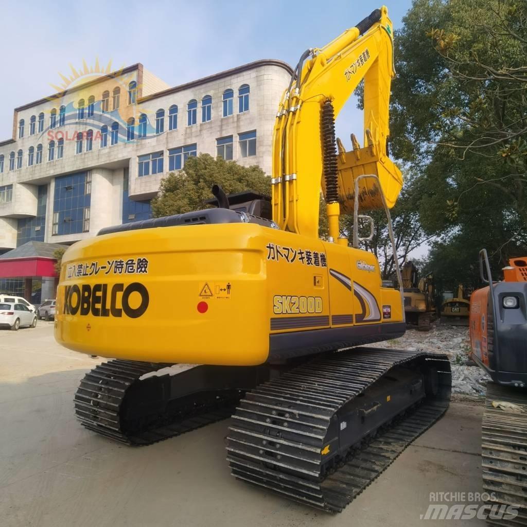 Kobelco SK 200 Pásová rýpadla