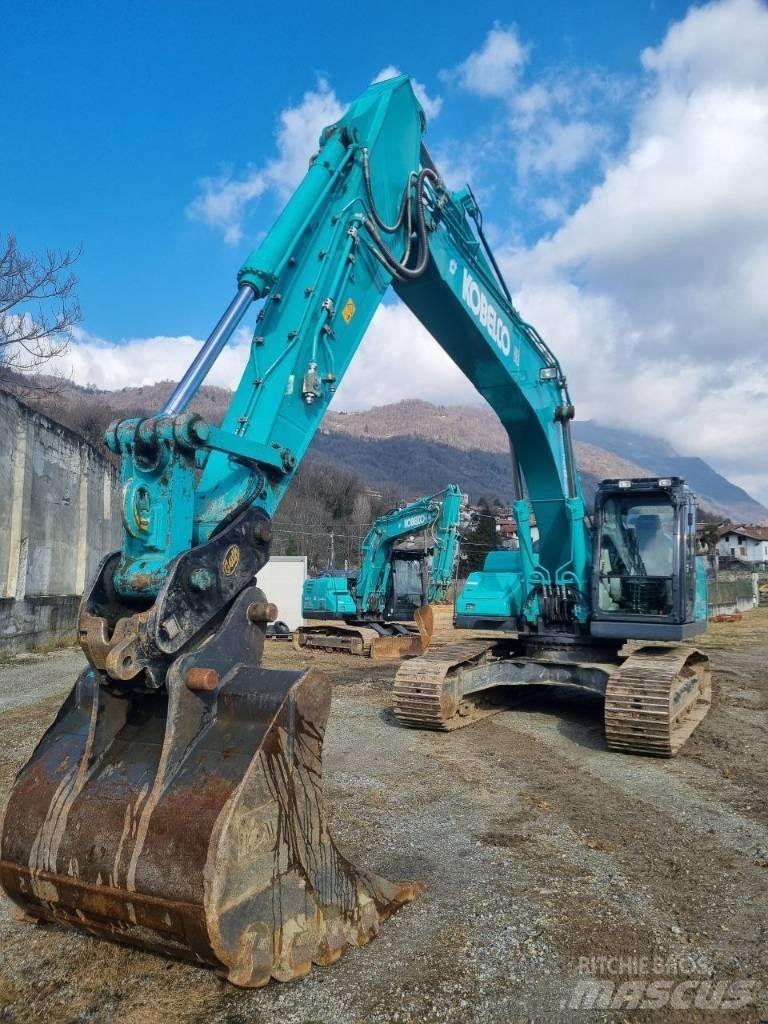 Kobelco SK260NLC Pásová rýpadla