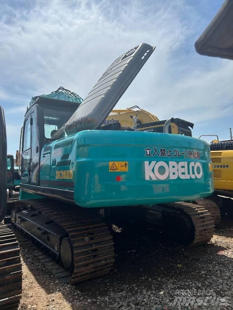 Kobelco SK200D Pásová rýpadla