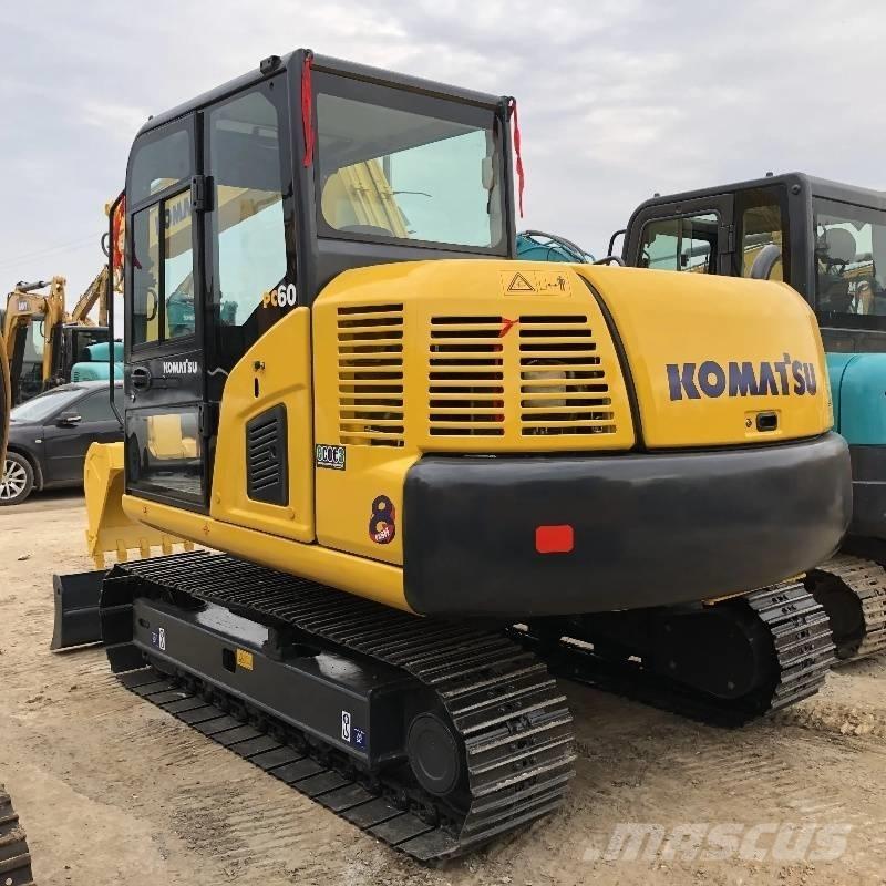 Komatsu PC 60 Pásová rýpadla