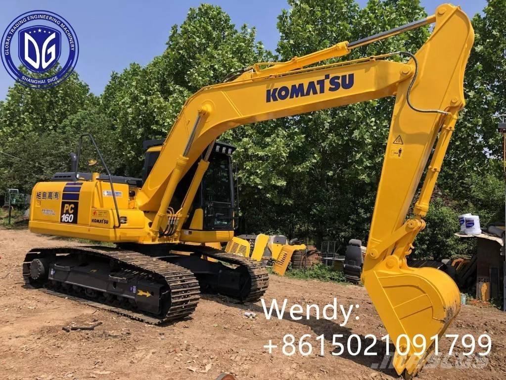 Komatsu PC 160 Pásová rýpadla
