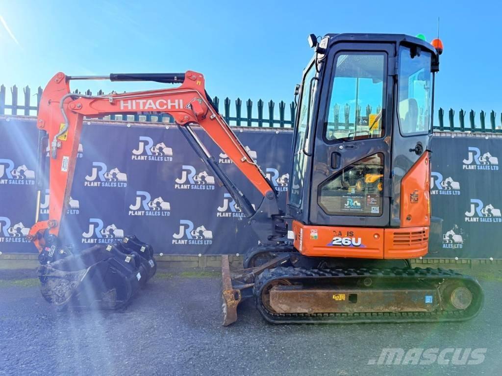 Hitachi ZX 26 U-6 CR Mini rýpadla < 7t
