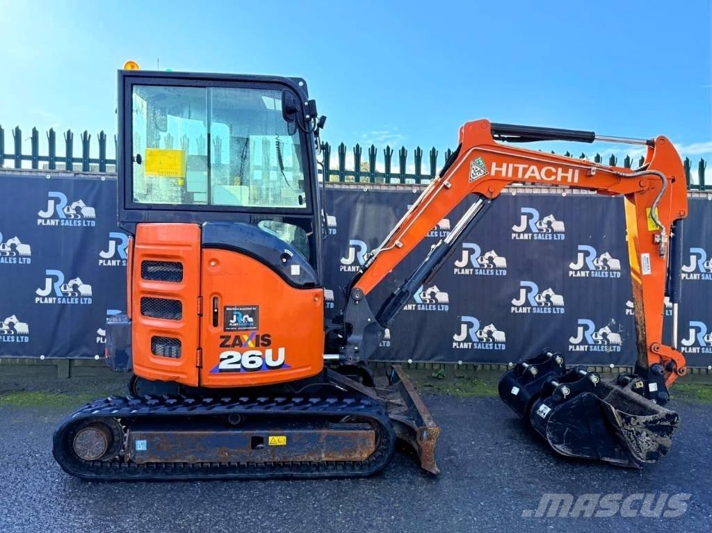 Hitachi ZX 26 U-6 CR Mini rýpadla < 7t