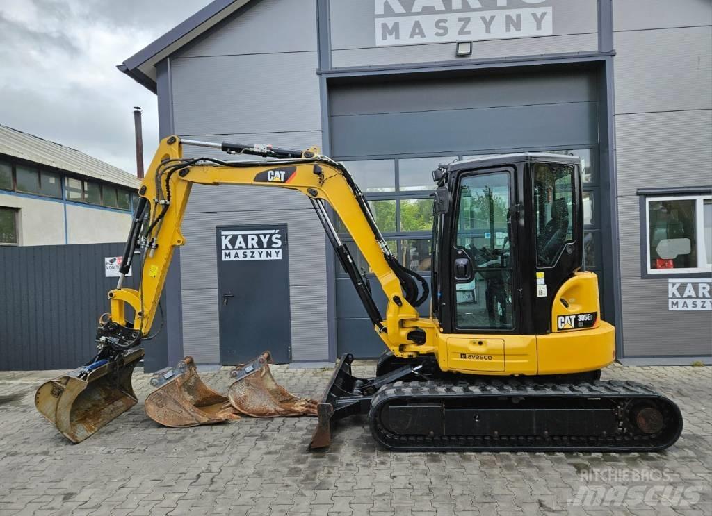 CAT 305E2 Mini rýpadla < 7t