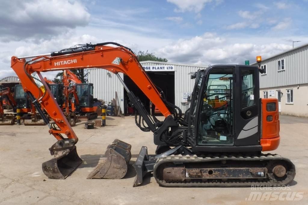 Hitachi ZX 85 US B-6 Midi rýpadla 7t - 12t