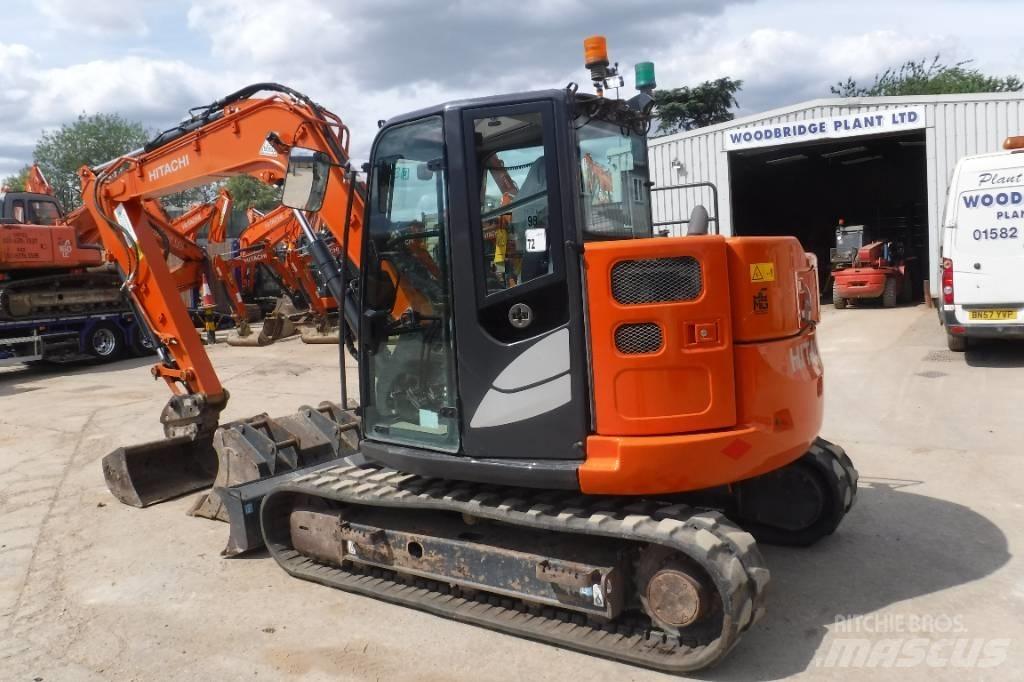 Hitachi ZX 85 US B-6 Midi rýpadla 7t - 12t