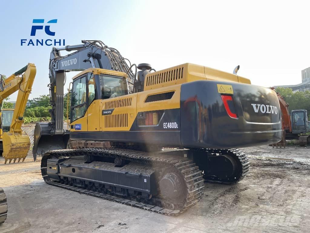 Volvo EC 480 D L Pásová rýpadla