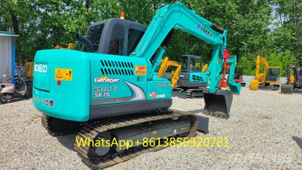 Kobelco SK 75 Pásová rýpadla