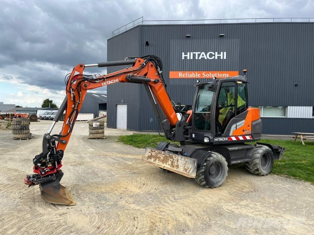 Hitachi ZX95W-7-2P Kolová rýpadla