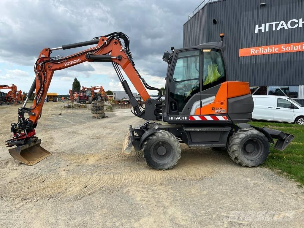 Hitachi ZX95W-7-2P Kolová rýpadla