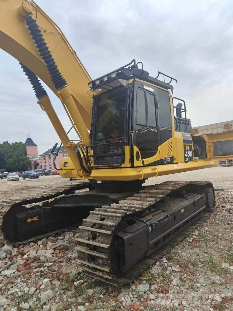 Komatsu PC 450 Pásová rýpadla