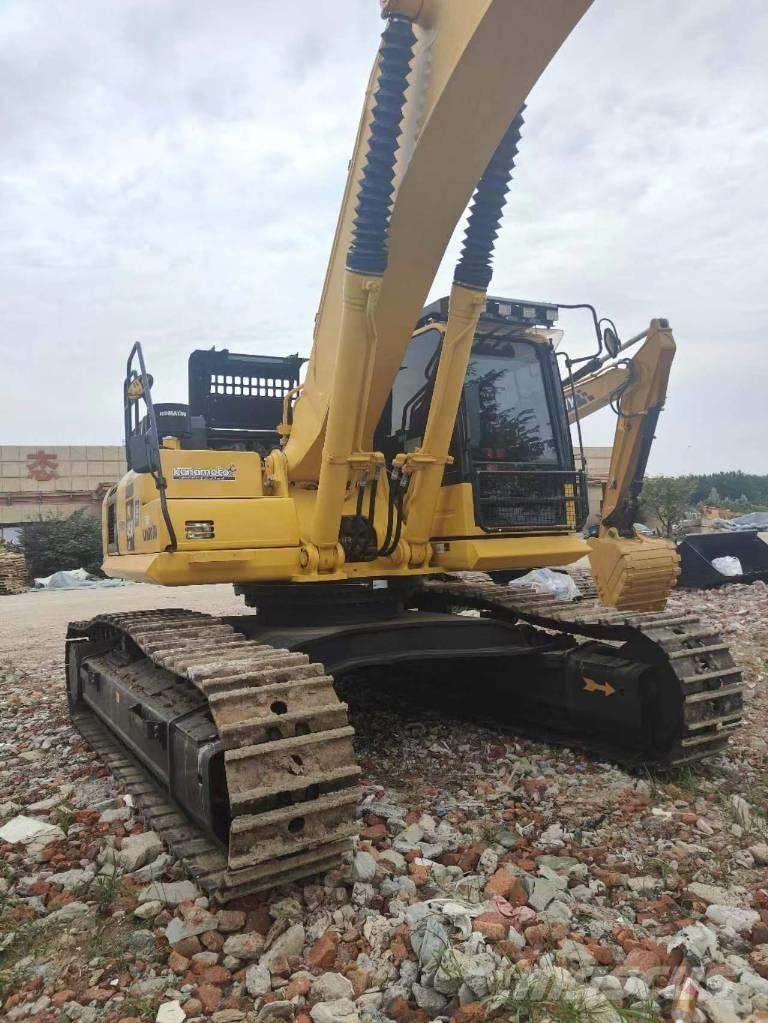 Komatsu PC 450 Pásová rýpadla