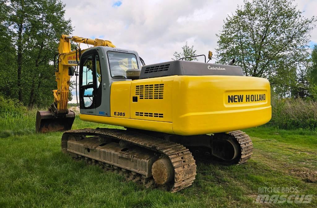 New Holland E385 Pásová rýpadla