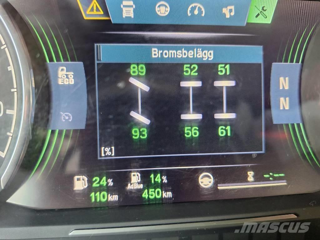 Scania R580 LB6x4 Vozy na přepravu kmenů