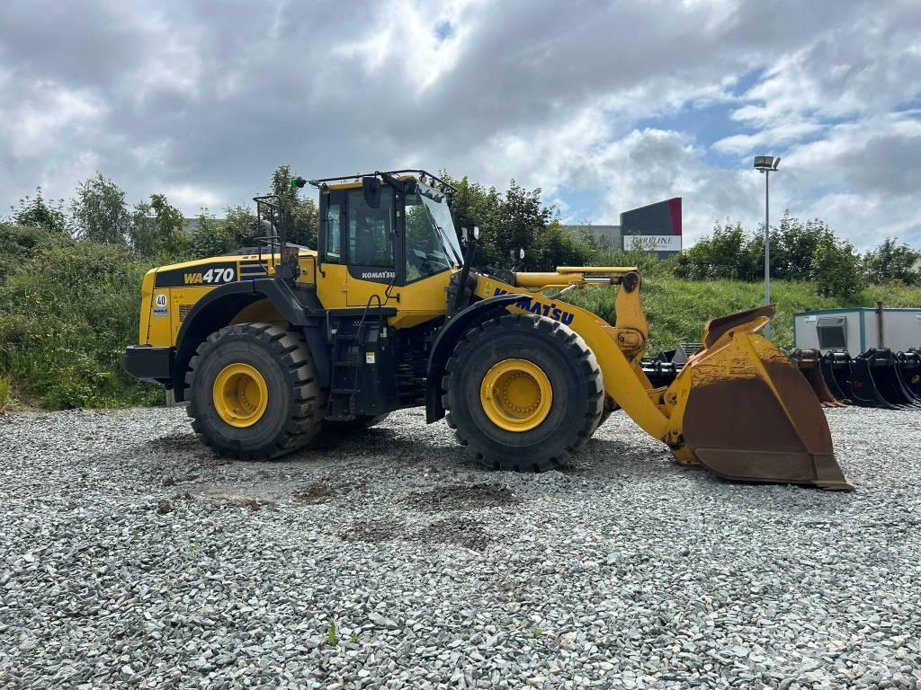 Komatsu WA470-8 Kolové nakladače