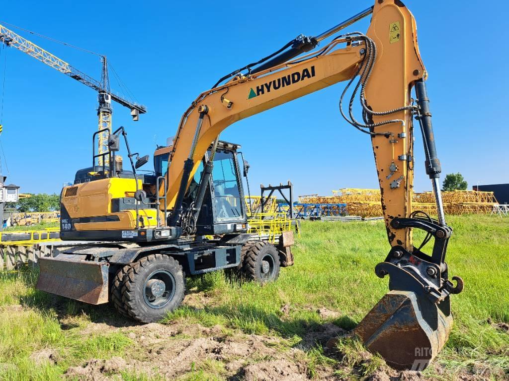 Hyundai HW140 Kolová rýpadla