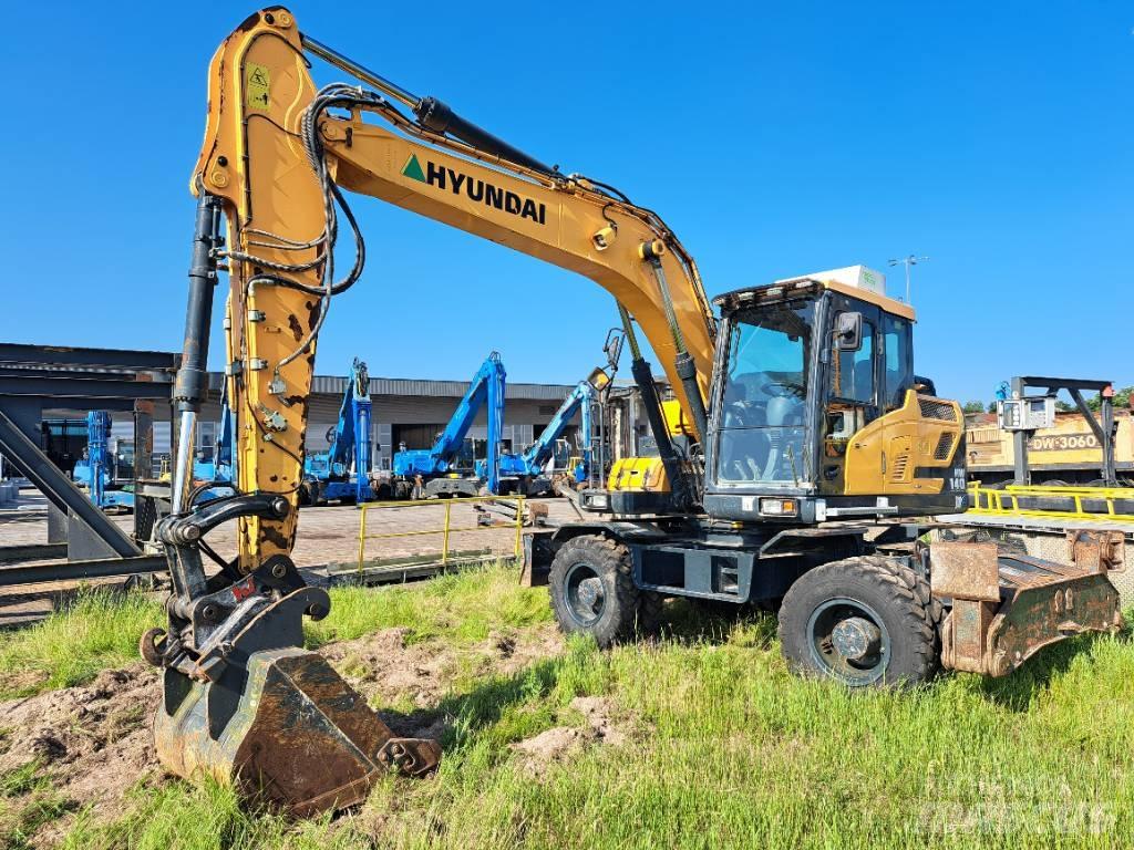 Hyundai HW140 Kolová rýpadla