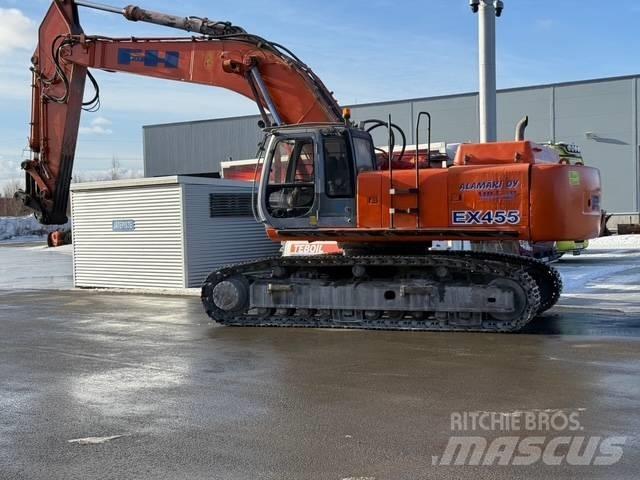 Hitachi EX 455 LC Pásová rýpadla