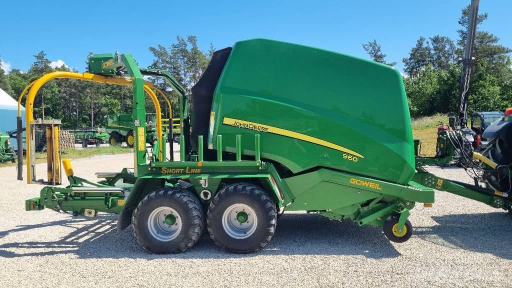 John Deere 960 Lis na válcové balíky