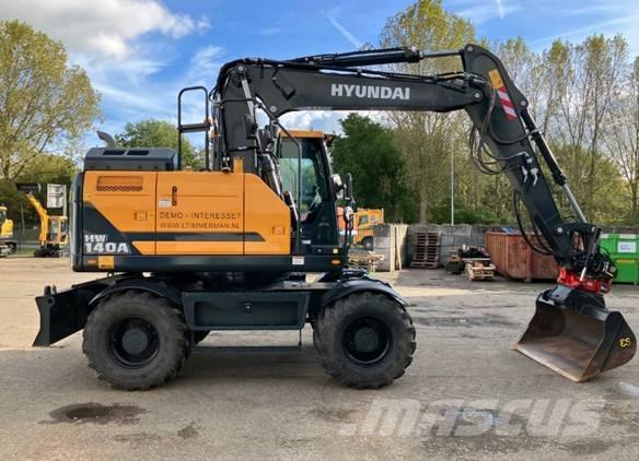 Hyundai HW140A Kolová rýpadla