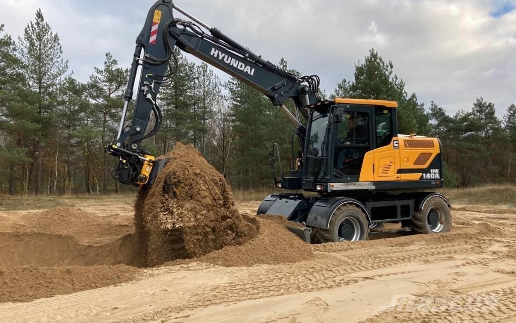 Hyundai HW140A Kolová rýpadla