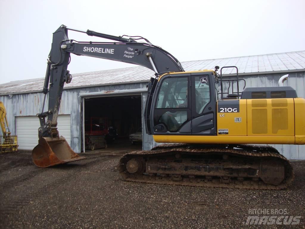 DEERE 210G LC Pásová rýpadla