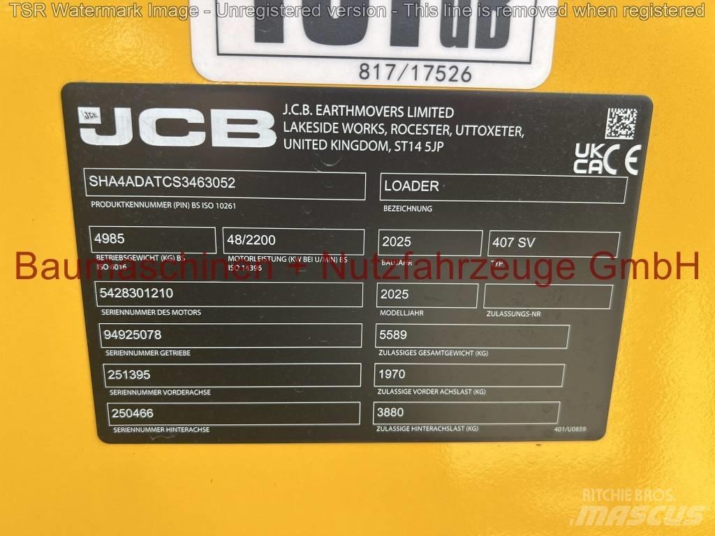 JCB 407 Klima -Demo- Kolové nakladače