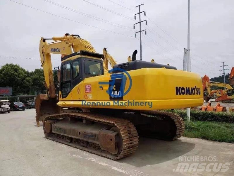Komatsu PC 450-7 Pásová rýpadla