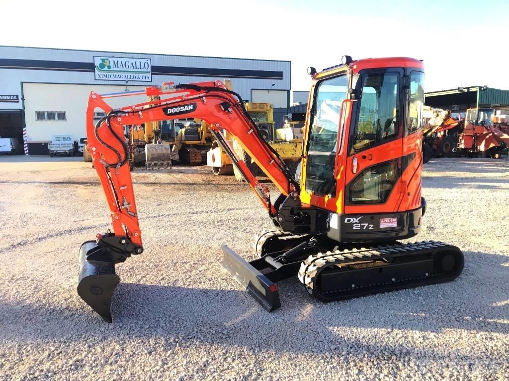 Doosan DX 27 Z Mini rýpadla < 7t