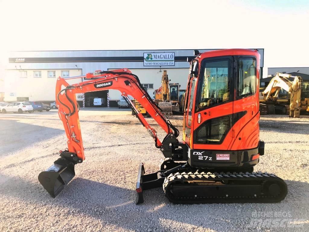 Doosan DX 27 Z Mini rýpadla < 7t
