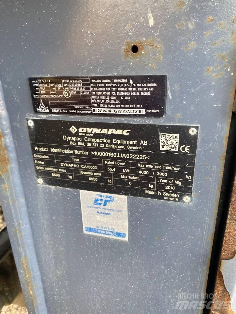 Dynapac CA 1500 D Další válce