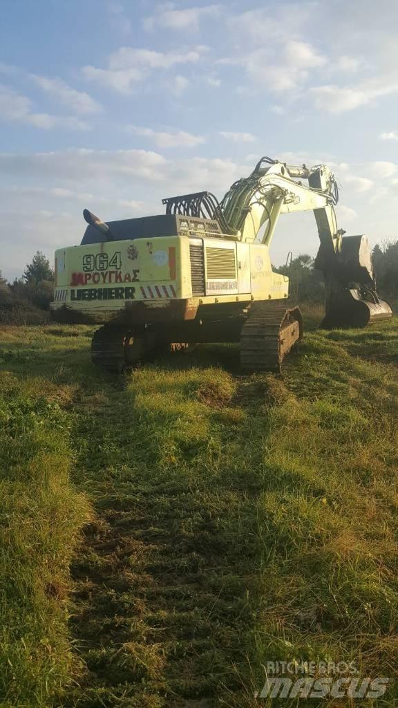 Liebherr 964 Pásová rýpadla