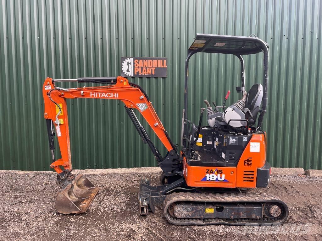 Hitachi ZX 19 U-6 Mini rýpadla < 7t