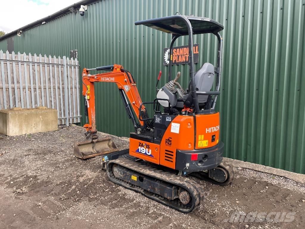 Hitachi ZX 19 U-6 Mini rýpadla < 7t