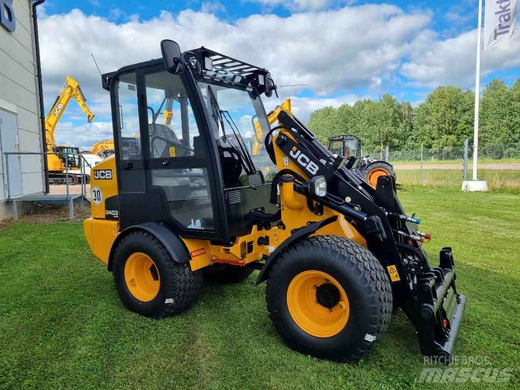 JCB 403 Plus Smykem řízené nakladače