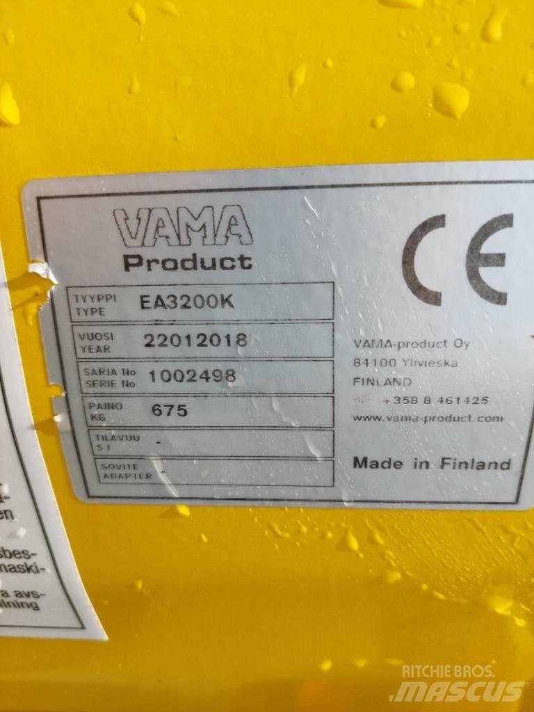 Vama EA 3200K Sněžné pluhy, přední sněhové radlice